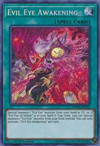 Evil Eye Awakening [INCH-EN034] Secret Rare | Exor Games New Glasgow