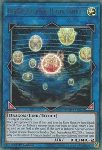 Hieratic Seal of the Heavenly Spheres [DUPO-EN027] Ultra Rare | Exor Games New Glasgow