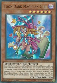 Toon Dark Magician Girl [DUPO-EN041] Ultra Rare | Exor Games New Glasgow