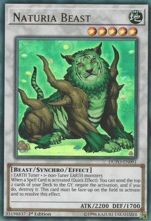 Naturia Beast [DUPO-EN091] Ultra Rare | Exor Games New Glasgow