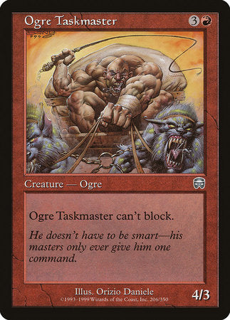 Ogre Taskmaster [Mercadian Masques] | Exor Games New Glasgow