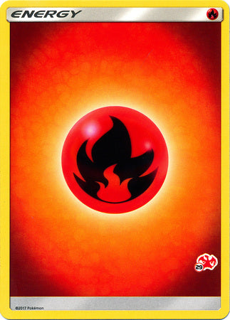 Fire Energy (Charizard Stamp #29) [Battle Academy 2020] | Exor Games New Glasgow