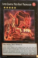 Super Quantal Mech Beast Magnaliger [OP10-EN020] Common | Exor Games New Glasgow