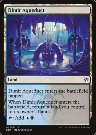 Dimir Aqueduct [GRN Guild Kit] | Exor Games New Glasgow