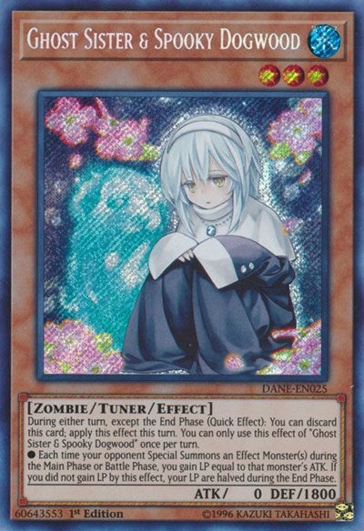 Ghost Sister & Spooky Dogwood [DANE-EN025] Secret Rare | Exor Games New Glasgow