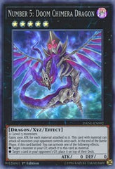 Number 5: Doom Chimera Dragon [DANE-EN092] Super Rare | Exor Games New Glasgow