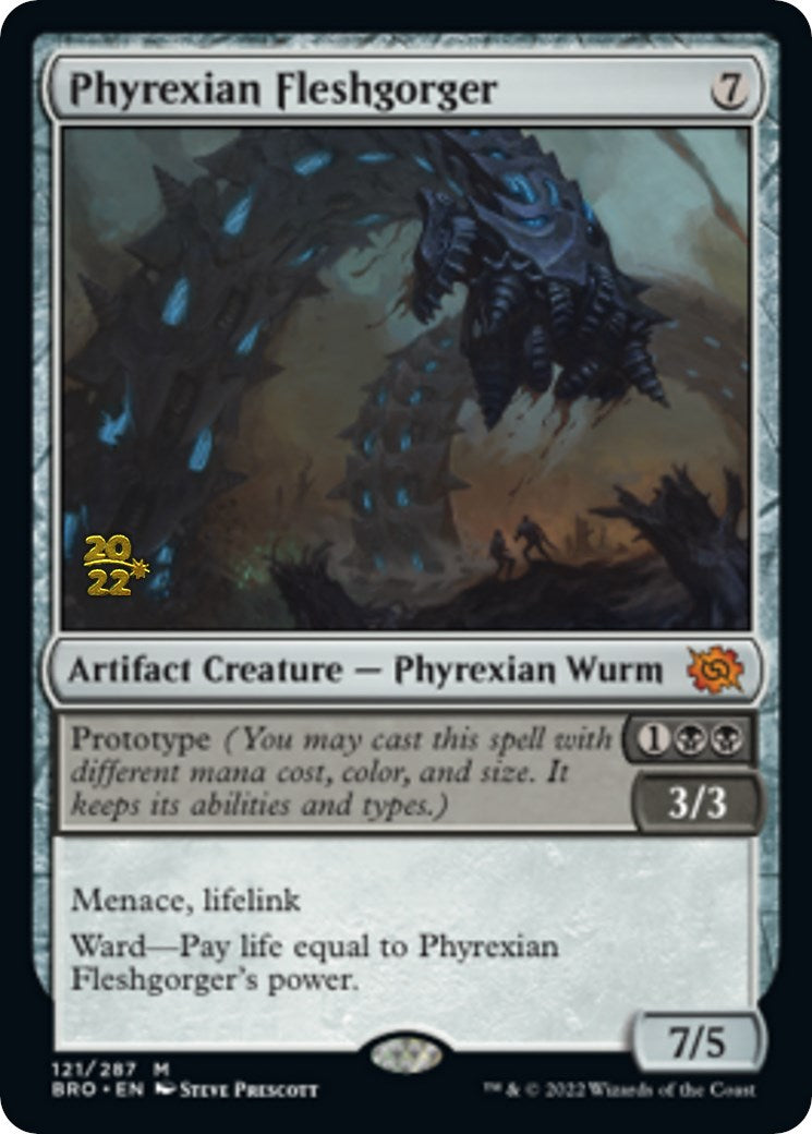 Phyrexian Fleshgorger [The Brothers' War: Prerelease Promos] | Exor Games New Glasgow