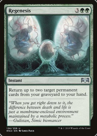 Regenesis [Ravnica Allegiance] | Exor Games New Glasgow