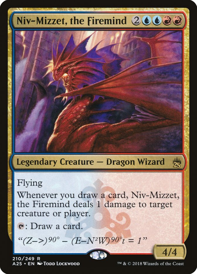 Niv-Mizzet, the Firemind [Masters 25] | Exor Games New Glasgow