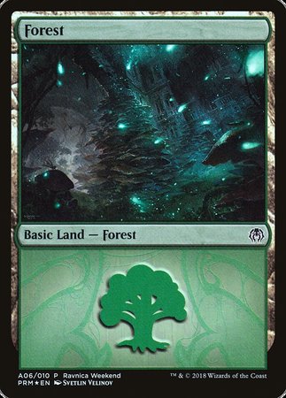 Forest - Golgari (A06) [GRN Ravnica Weekend] | Exor Games New Glasgow