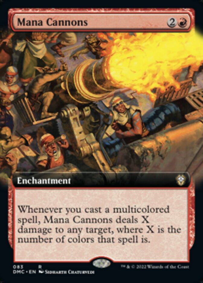 Mana Cannons (Extended Art) [Dominaria United Commander] | Exor Games New Glasgow