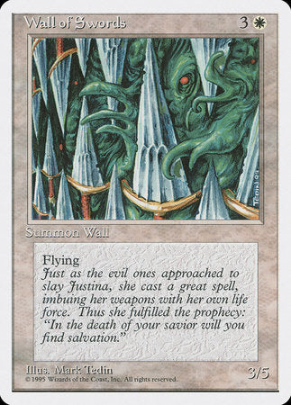 Wall of Swords [Fourth Edition] | Exor Games New Glasgow