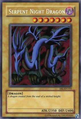 Serpent Night Dragon [SRL-EN103] Secret Rare | Exor Games New Glasgow