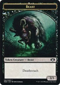 Beast Token [Mythic Edition: War of the Spark] | Exor Games New Glasgow