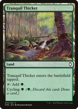 Tranquil Thicket [Commander Anthology Volume II] | Exor Games New Glasgow