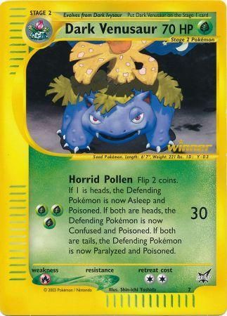 Dark Venusaur (7) (Jumbo Card) [Best of Promos] | Exor Games New Glasgow