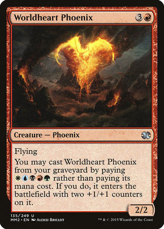 Worldheart Phoenix [Modern Masters 2015] | Exor Games New Glasgow