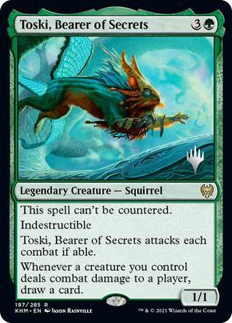 Toski, Bearer of Secrets (Promo Pack) [Kaldheim Promos] | Exor Games New Glasgow