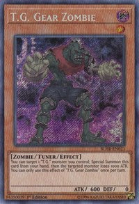 T.G. Gear Zombie [BLHR-EN023] Secret Rare | Exor Games New Glasgow