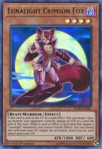 Lunalight Crimson Fox [BLHR-EN067] Ultra Rare | Exor Games New Glasgow