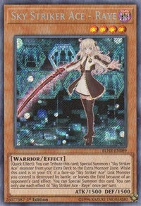 Sky Striker Ace - Raye [BLHR-EN089] Secret Rare | Exor Games New Glasgow