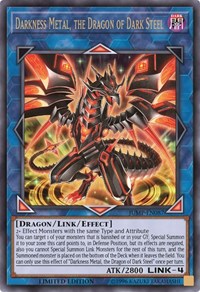 Darkness Metal, the Dragon of Dark Steel [JUMP-EN087] Ultra Rare | Exor Games New Glasgow