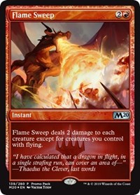 Flame Sweep [Promo Pack: Core Set 2020] | Exor Games New Glasgow