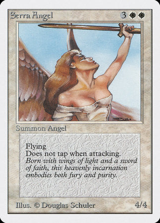 Serra Angel [Unlimited Edition] | Exor Games New Glasgow