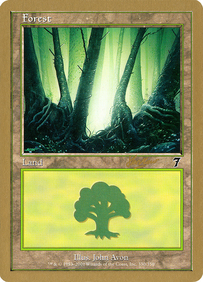 Forest (shh330) (Sim Han How) [World Championship Decks 2002] | Exor Games New Glasgow