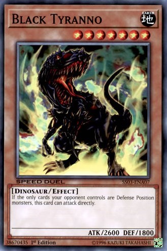 Black Tyranno [SS03-ENA07] Common | Exor Games New Glasgow