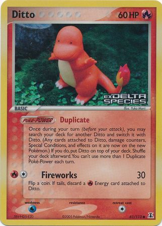 Ditto (61/113) (Stamped) [EX: Delta Species] | Exor Games New Glasgow