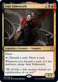 Anje Falkenrath (Commander 2019) [Oversize Cards] | Exor Games New Glasgow