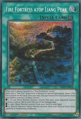 Fire Fortress atop Liang Peak [FIGA-EN018] Secret Rare | Exor Games New Glasgow