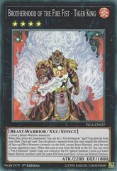 Brotherhood of the Fire Fist - Tiger King [FIGA-EN027] Super Rare | Exor Games New Glasgow