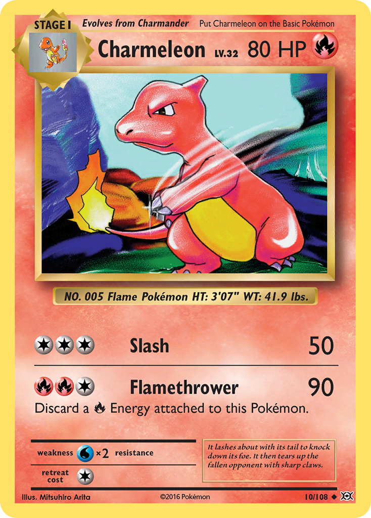 Charmeleon (10/108) [XY: Evolutions] | Exor Games New Glasgow