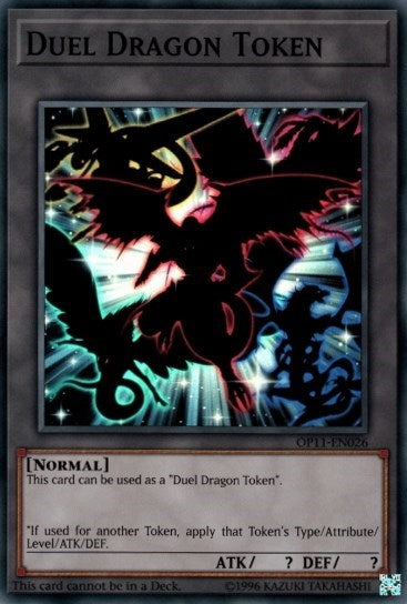 Duel Dragon Token [OP11-EN026] Super Rare | Exor Games New Glasgow