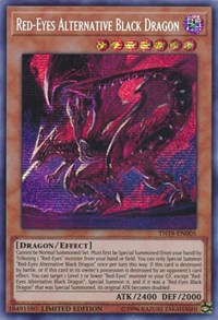 Red-Eyes Alternative Black Dragon [TN19-EN005] Prismatic Secret Rare | Exor Games New Glasgow