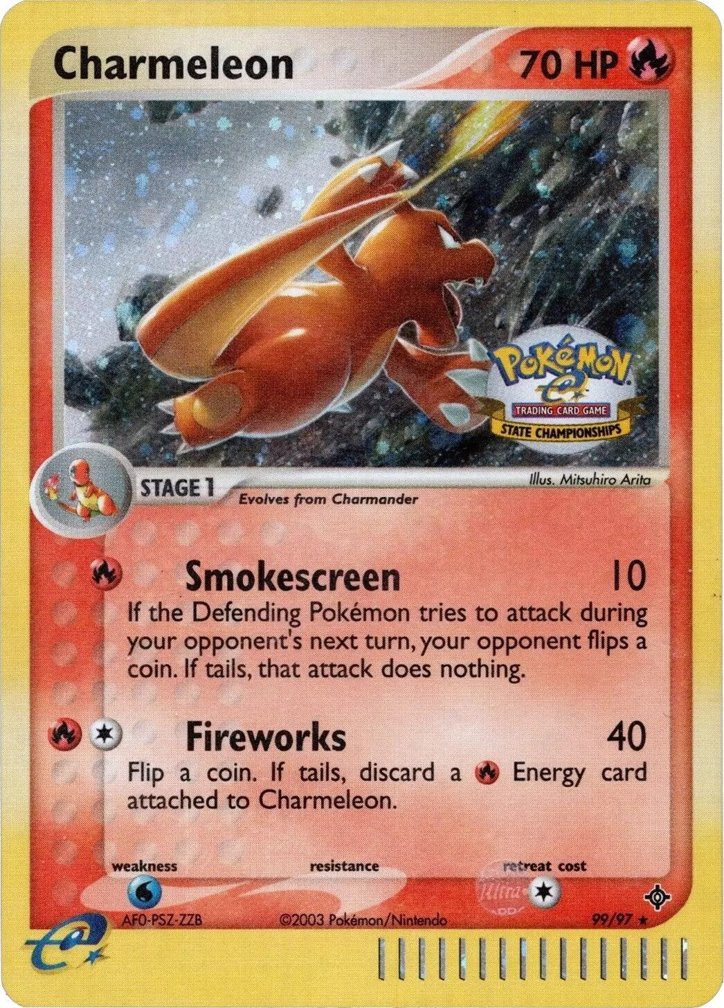 Charmeleon (99/97) (State Championship) [EX: Dragon] | Exor Games New Glasgow