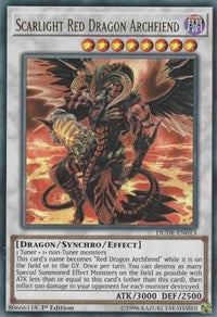 Scarlight Red Dragon Archfiend [DUDE-EN013] Ultra Rare | Exor Games New Glasgow