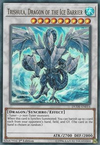 Trishula, Dragon of the Ice Barrier [DUDE-EN014] Ultra Rare | Exor Games New Glasgow