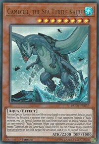 Gameciel, the Sea Turtle Kaiju [DUDE-EN037] Ultra Rare | Exor Games New Glasgow