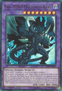 Evil HERO Malicious Bane [LED5-EN012] Ultra Rare | Exor Games New Glasgow