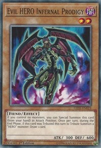 Evil HERO Infernal Prodigy [LED5-EN019] Common | Exor Games New Glasgow