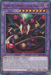 Starving Venom Fusion Dragon [LED5-EN052] Rare | Exor Games New Glasgow