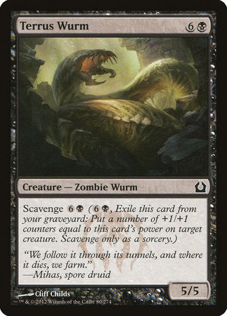 Terrus Wurm [Return to Ravnica] | Exor Games New Glasgow
