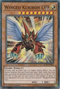 Winged Kuriboh LV9 [AC19-EN005] Super Rare | Exor Games New Glasgow