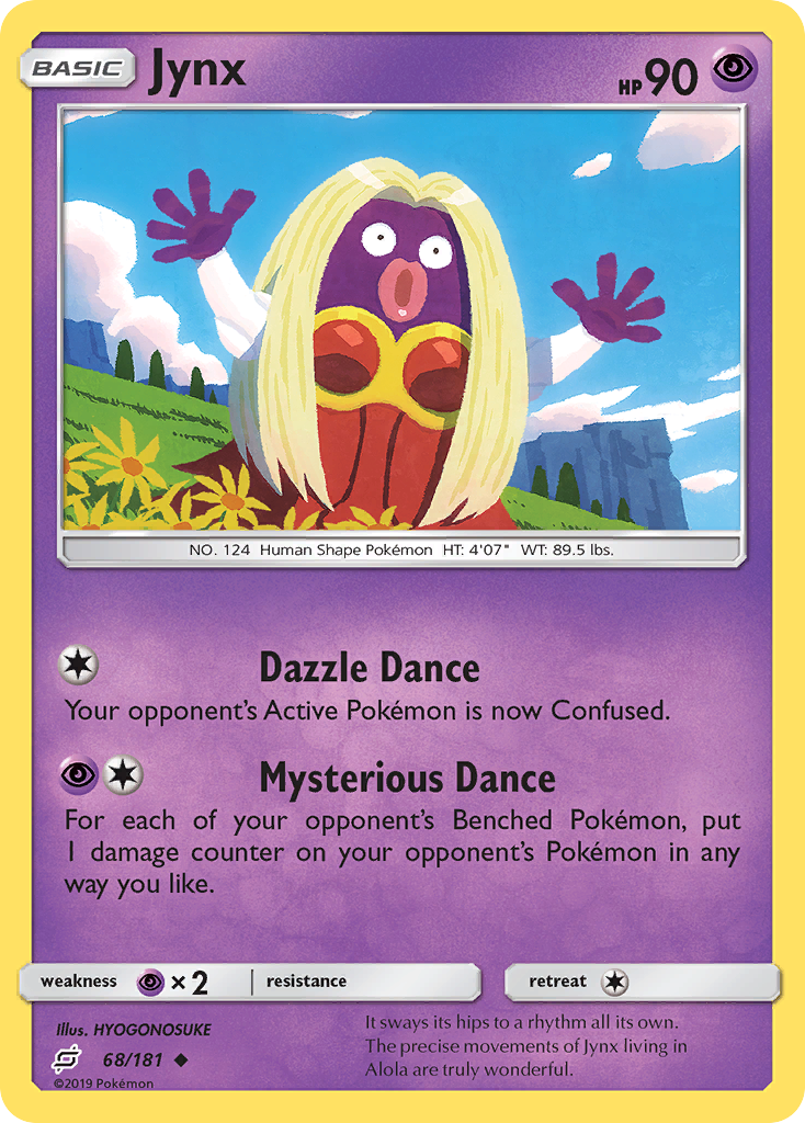 Jynx (68/181) [Sun & Moon: Team Up] | Exor Games New Glasgow