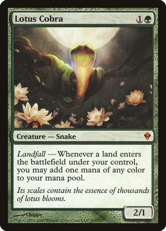 Lotus Cobra [Zendikar] | Exor Games New Glasgow