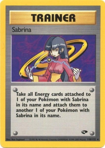 Sabrina (110/132) [Gym Challenge Unlimited] | Exor Games New Glasgow