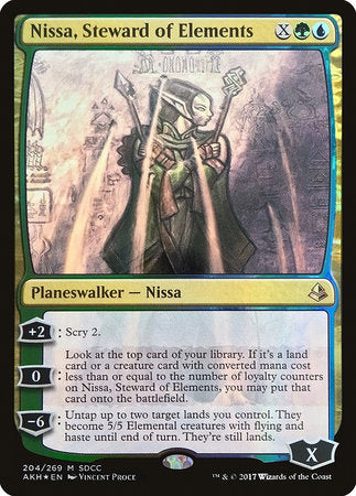 Nissa, Steward of Elements (SDCC 2017 EXCLUSIVE) [San Diego Comic-Con 2017] | Exor Games New Glasgow